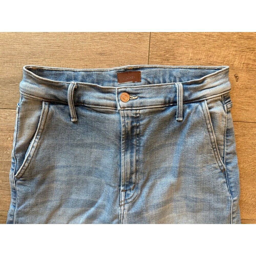 Mother Size 30 Straight Up Rambler Cargo Ankle in Bad Romance Straight Jeans - Picture 12 of 14